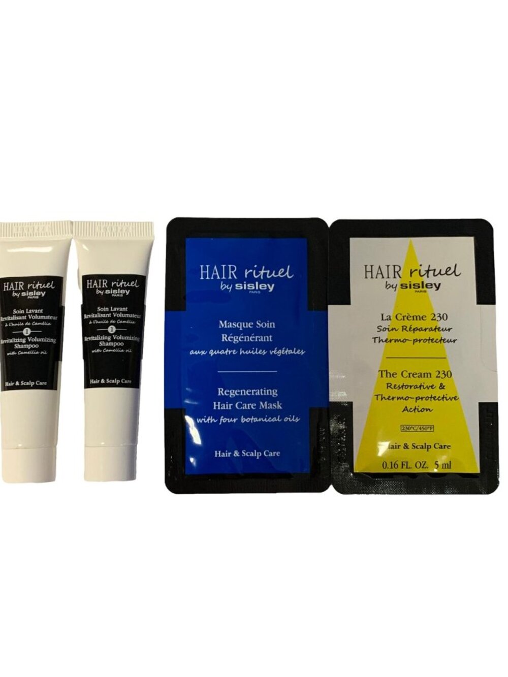 Hair Rituel By Sisley Revitalizing Shampoo, Regenerating Mask & The Cream